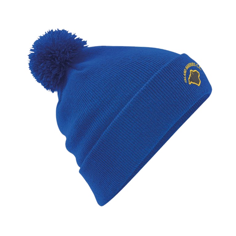 ISLAND BAKERIES CC Original Pom Pom Beanie : Royal