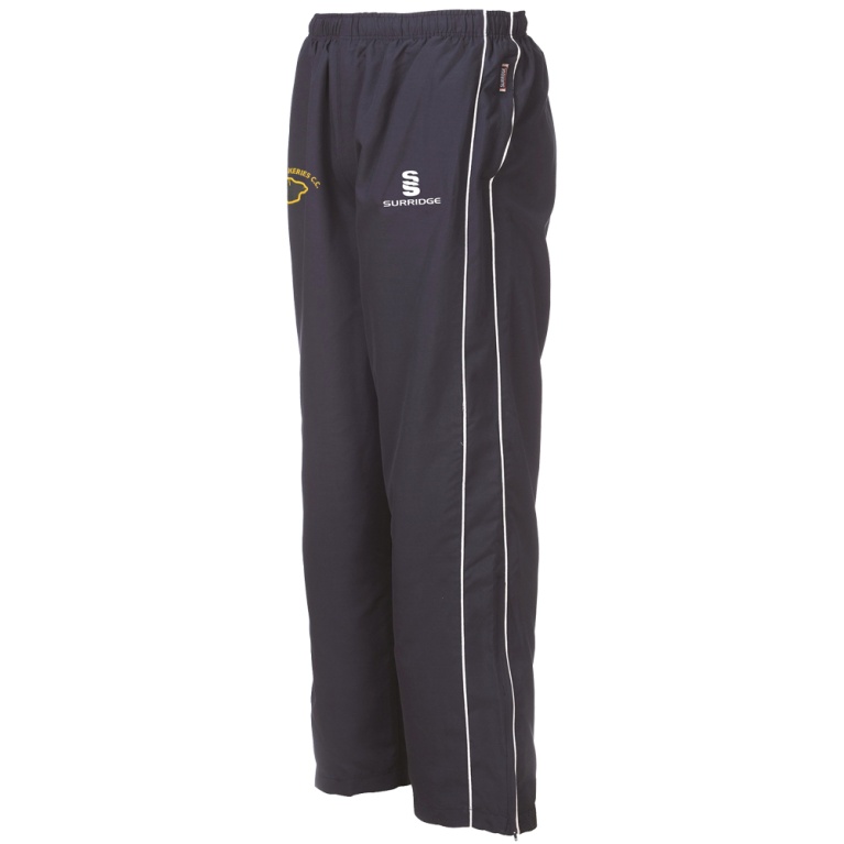 ISLAND BAKERIES CC Classic Tracksuit Pant 3/4 Zip Length Navy Mens