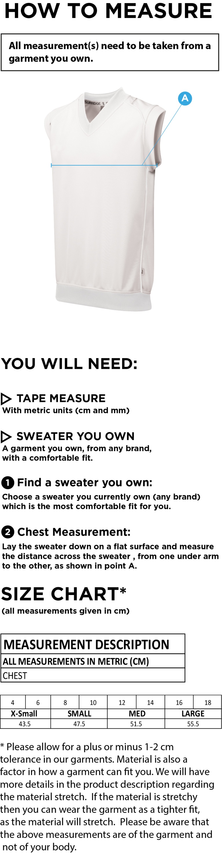 ISLAND BAKERIES CC BLAST SLEEVELESS WOMENS SWEATER-Ivory - Size Guide