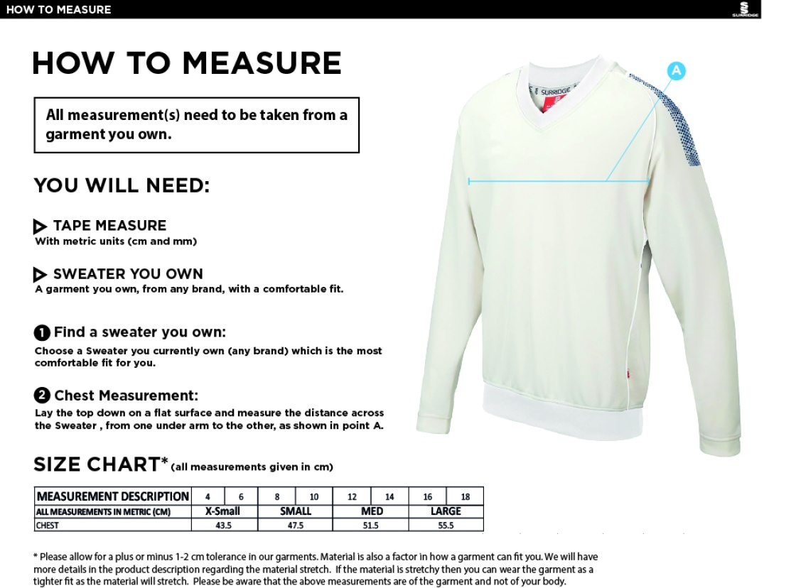 ISLAND BAKERIES CC BLAST LONG SLEEVE WOMEN'S SWEATER - Ivory - Size Guide