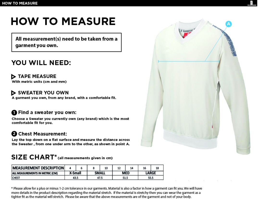 ISLAND BAKERIES CC BLAST LONG SLEEVE WOMEN'S SWEATER - Ivory - Size Guide